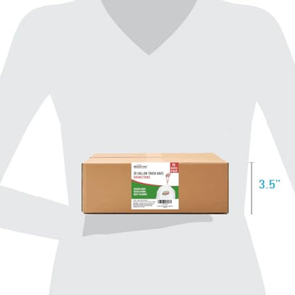 BEIDOU-PAC 30 Gallon Trash Bags Drawstring, 75 Count, White & Unscented, Multi-purpose Garbage Bags Can Liners for Business Home Kitchen Commercial and Industrial - style: 30 Gallon |75 Count