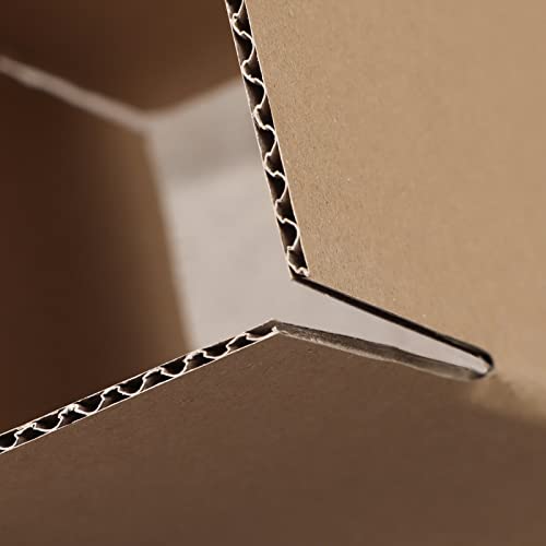 CRUGLA 9x6x4 Shipping Boxes for Small Business, Cardboard Corrugated Mailing Packaging Box, 25 Packs - size: 9x6x4 Inch 25 Pack