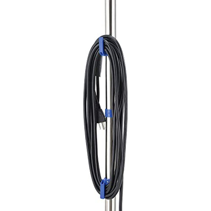 Global Industrial Mini Floor Scrubber With Floor Pads, 11" Cleaning Path