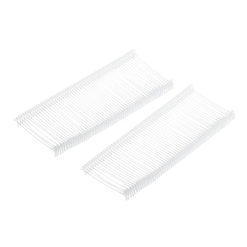 MECCANIXITY Standard Tagging Fasteners,Plastic Regular,Standard Label Gun Price Tagging Barbs for Garment Price Tag Label Tagging Barbs 35mm/1.38 Inch,Pack of 1000 Transparent - color: Transparent, size: 35mm
