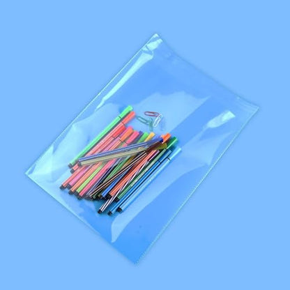 iMailer - 500 Pack - 8" x 10" Self Sealing Cellophane Bags - Clear Cello Resealable Plastic Poly Bags for Art Prints, Packaging, Photo, Jewelry - size: 8x10 Inch (Pack of 500)