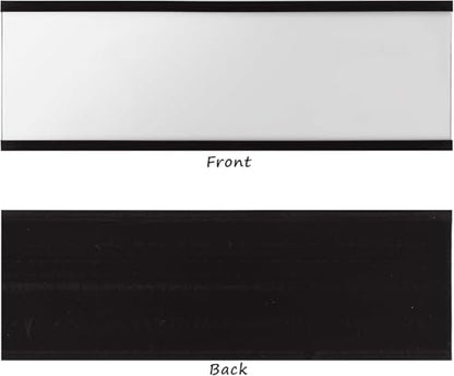 Realth C Channel Magnetic Label Holders 0.78" x 4" 30 Pack - size: 0.78'' x 4'', style: 30 Pack