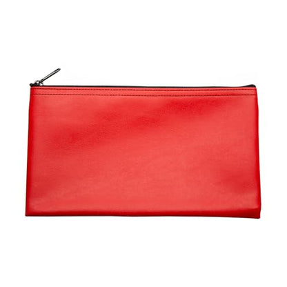 Multi-Purpose Zipper Bag, Red, 11 x 6 Inch - color: Red