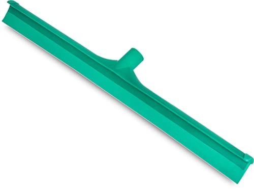 SPARTA 3656809 Plastic Floor Squeegee, Shower Squeegee, Heavy Duty Squeegee With Rubber Blade For Windows, Glass, Shower Doors, Floors, Windshields, 24 Inches, Green