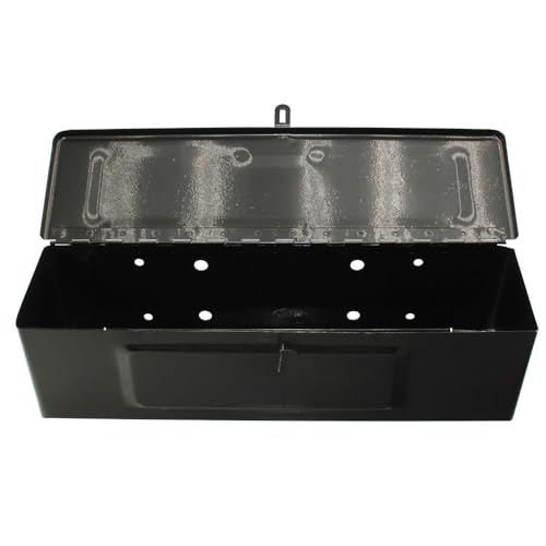 5A3BL Black Metal Tool Box Fits Versatile, Massey Ferguson, Yanmar