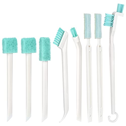 Small Cleaning Brushes for Household Cleaning Deep Detail Crevice Cleaning Tool Kit Tiny Scrub Cleaner Brush for Small Holes Corner Space Gaps Keyboard Bottle Window Seal Sill