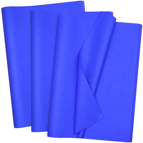 Jkopsnr 100 Sheets Blue Tissue Paper 20x14 Inches - color: Blue, size: 14x20