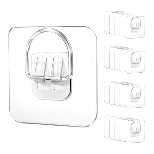 25 Pack Plate Hangers for The Wall - Invisible Adhesive Hanger for Display, Premium Adhesive Picture Hangers for Decorative Plates, Photo Frames, Paintings & Wall Art, 2.67x2.67 in - size: 25 Pack, style: 5 Lbs(2.67*2.67in)