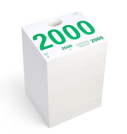 Automotive Service Tag Numbers Dispatch Numbers (2000-2999) - size: 2000-2999