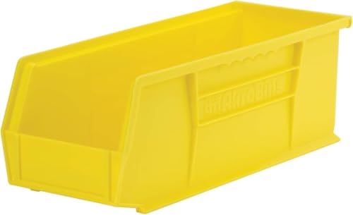 Akro-Mils 30234 AkroBins Plastic Storage Bins, 15"x5"x5", Yellow, 12-Pack - color: Yellow