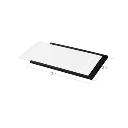 Realth Magnetic Label Holders 2'' x 3'' 50 Pack File Cabinet Labels - size: 2'' x 3'', style: 50 Pack