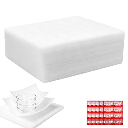 35 Pieces 12×12×0.2inch Packing Foam Sheets for Moving