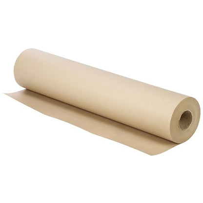 The Boxery 36 inch x 900 feet Brown Kraft Paper Roll, 40 lb Thickness Packing Paper for Shipping, Moving, Void Fill, Gift Wrapping, Arts & Crafts & Bulletin Boards, Made in the USA - size: 36"x 900'- 40lb