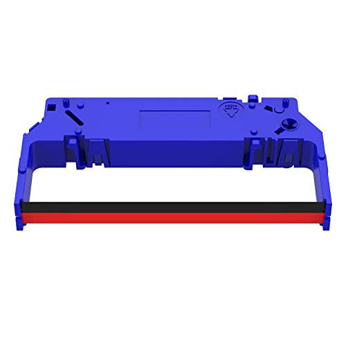 12 Pack Compatible SP700 Printer Ribbon B/R Replacement for Star RC-700BR SP-700BR SP-712 SP-742 Ink Ribbon, Black and Red - size: 12 Pack