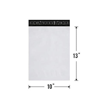 KKBESTPACK White Poly Mailers 10x13 in, Shipping Bags, 1000 Pcs - size: 10" x 13" 1000pcs