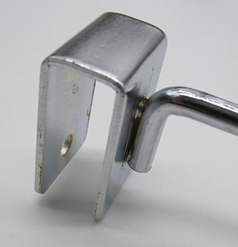 NAHANCO H9 9" Display Hooks for Rectangular Tubing, Chrome
