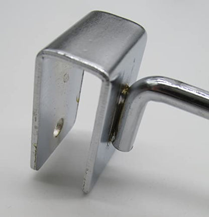 NAHANCO H9 9" Display Hooks for Rectangular Tubing, Chrome