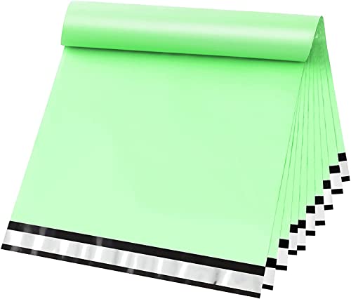 Famagic Poly Mailers 24x24 Inch 50pcs Shipping Bags Mint Green Shipping Envelopes Self Seal Mailers Bags Waterproof and Tear-Proof Packaging Bags - color: Mint Green, size: 24x24