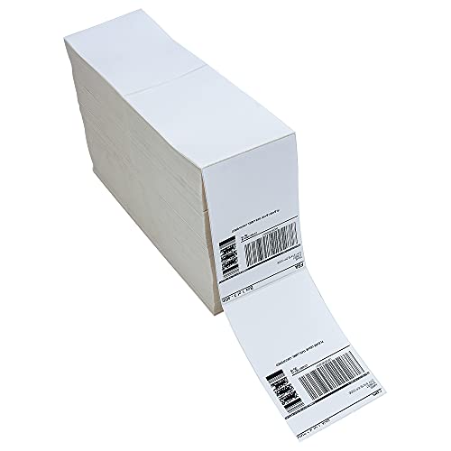 LLIKED 6000 4x6 Thermal Shipping Labels, Direct Fanfold Thermal Labels - size: 6000 Labels