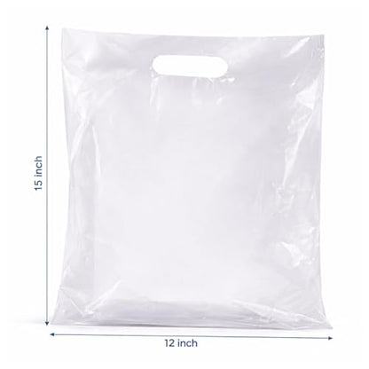 Infinite Pack Clear Plastic Merchandise Bags, 12x15, 500 Pack - size: 12 X 15, PACK OF 500