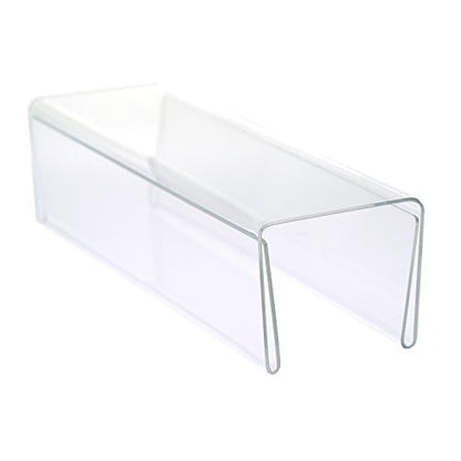 Source One Deluxe Clear Acrylic Cubicle Sign Holder & Name Plates 3 inch double sided USA - color: Name Plate Double Sided, size: 3 Inch Hook