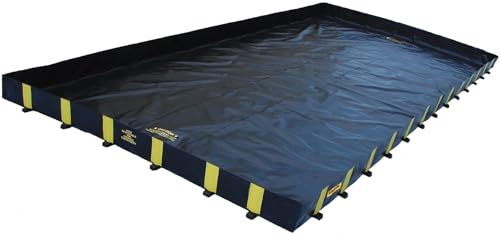 Justrite Rigid-Lock QuickBerm®, 12' x 50' x 12" - size: 12' x 50'