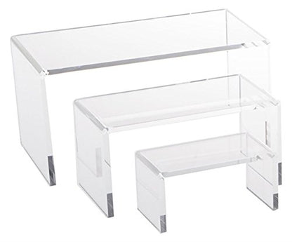 3 Piece Acrylic Riser Set