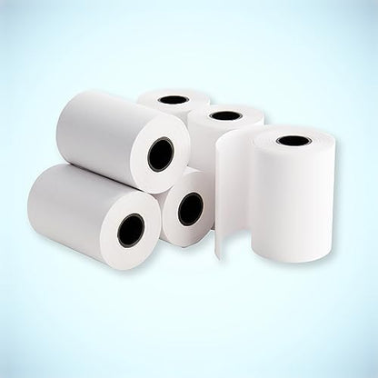 2 1/4” x 65 ft Thermal Receipt Paper Rolls, fits Ingenico Desk 3500 Desk 5000 Move 5000 Verifone t650 Pax a920, 50 Rolls/Case (Pack of 3) - size: 2 1/4" x 65 feet (Pack of 3)