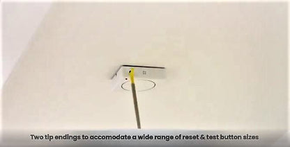 Tess Safety Pole -Smoke Detector and Emergency Exit- Extendable Pole Tester Original - Allows Easy Excess and Monitoring for Life Safety Products -Spellbound (2)