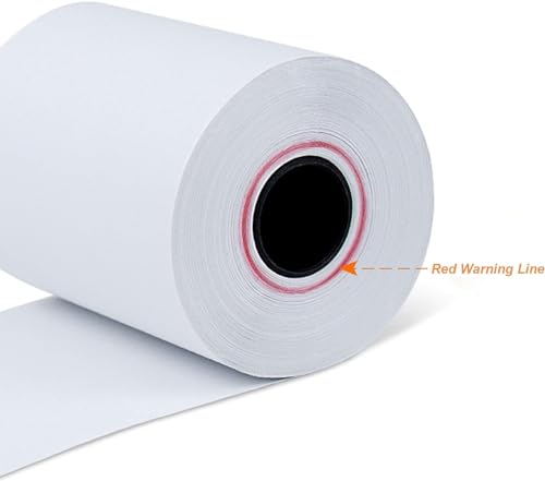 Coopaty 2 1/4" x 85' Thermal Paper, Thermal Cash Register POS Paper (200 Rolls) - size: 200 Rolls, style: 2 1/4" x 85'