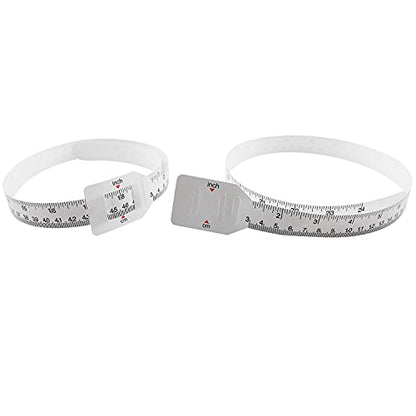 Head Circumference Measuring Tape 2PCS 24x0.79Inch/60x2cm White Baby Head Circumference Measuring Rulers