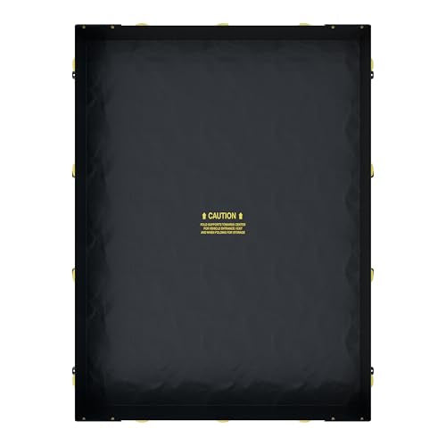 Justrite Rigid-Lock QuickBerm®, 6' x 8' x 12" - size: 6' x 8'