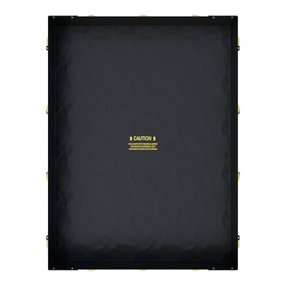 Justrite Rigid-Lock QuickBerm®, 6' x 8' x 12" - size: 6' x 8'