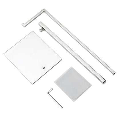 2 Pack Handbag Display Stands, Silver Purse Holder Display Stands, Adjustable Height Stainless Steel Hanger Rack for Retail Closet Vendors Display Luxury Bag Handbags Jewelry - color: Silver