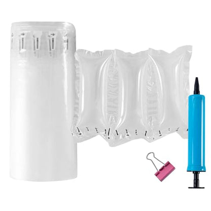Air Pillows for Shipping with pump 200 Count Inflatable Packaging Air Bags - size: 3.54"x7.87"(200 Count)