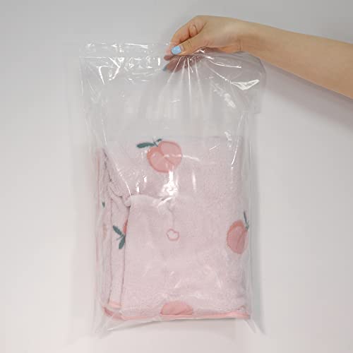 iMailer 1000 Count - 14" x 20" Extra Large Zip Poly Bags - size: 14" x 20"