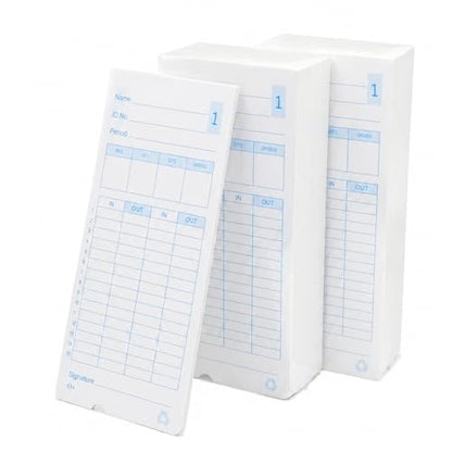 (300pack) E14 (E14-100) Time Cards for Lathem Model 400E Time Clock