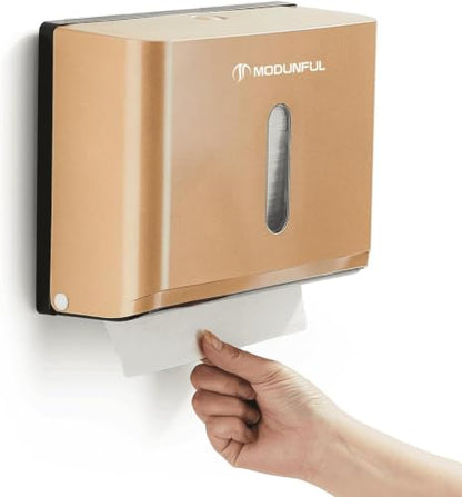 Adhesive Paper Towel Holder for Bathroom - Modunful M7 D-2131 - color: D-213 Gold