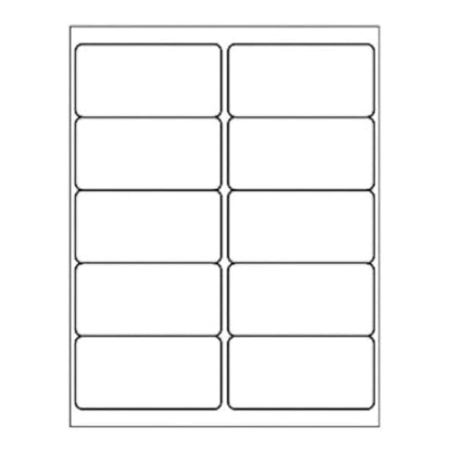 (1000 Sheets, 10000 Labels) Sticker Paper, 2" x 4" Shipping Address Labels, 10 Per Page Self Adhesive Mailing Label for Laser and Inkjet Printers - size: 2"X 4"(10UP), style: 1000 Sheets