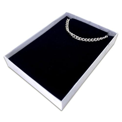 TheDisplayGuys 12-pack Cardboard Gift Boxes w. Velvet Jewelry Insert & Lids - color: Marble White