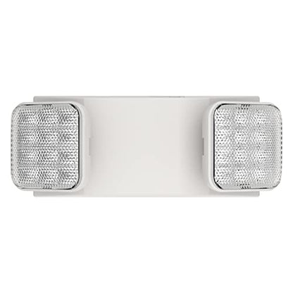 1 Pack Commercial Emergency Light with Battery Backup, Emergency Lights for Business-Hard Wired, UL 924 Certified,AC 120/277V,Two Head Adjustable LED Emergency Lighting. - size: 1 PACK