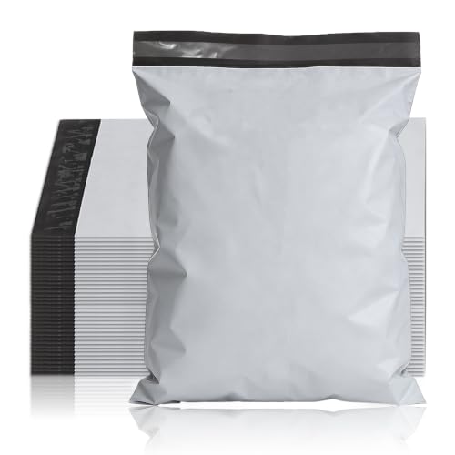 Poly Mailers 14.5"x19" White Shipping Bags Self-Sealing Mailing Envelopes Waterproof and Tear Proof Small Business Plastic Bags for shipping (14.5x19‘’ 200 Pcs) - size: 14.5x19‘’ 200 Pcs