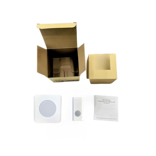 Security2020 WC180 Wireless Door Chime with Flashing Strobe Light