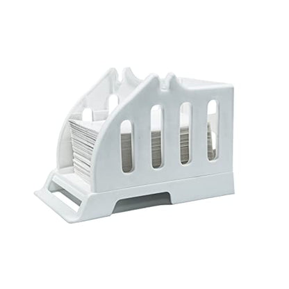 Label Holder for Rolls and Fan-Fold Labels,4x6 Stand for Thermal Label Printer-Accessory for Desktop Printer and Shipping Label Printer