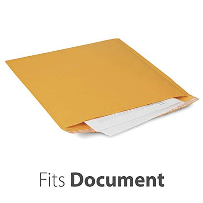 Fosmon 10 Pack Bubble Mailers 12x15, #6 Kraft Padded Shipping Envelopes - size: 10 Pack