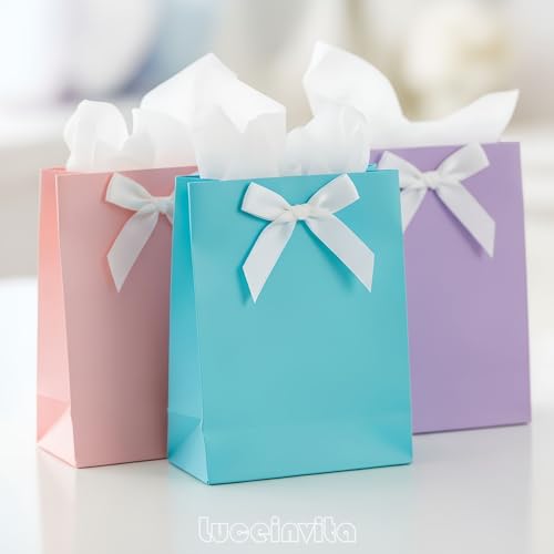 2.5" White Satin Ribbon Bows (50 Packs) - color: White, size: 2.5 Inch - 50pcs