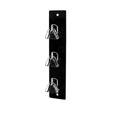 Marketing Holders 2 Pack Glasses Display 3 Pair Holder with Hanging Hardware Eye Doctor Office Retail Locations Sunglasses Organizer Eyeglasses Storage Space Saver Spectacles Warehouses - size: 3 Tier Black