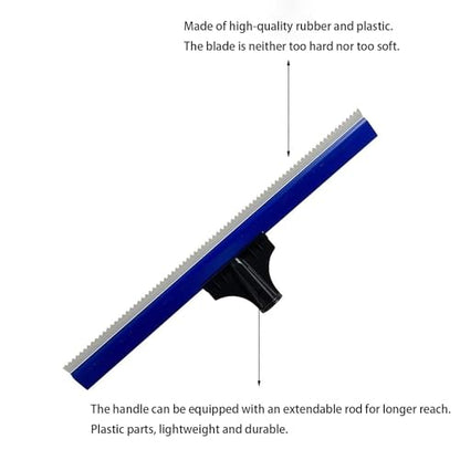 2 Pack 20 Inch Teeth Notched Squeegee, Epoxy Floor Squeegee with 0.16 Inch Teeth for Self Leveling Cement Urethane Epoxy, Lightweight Epoxy & Urethane Flooring Tool