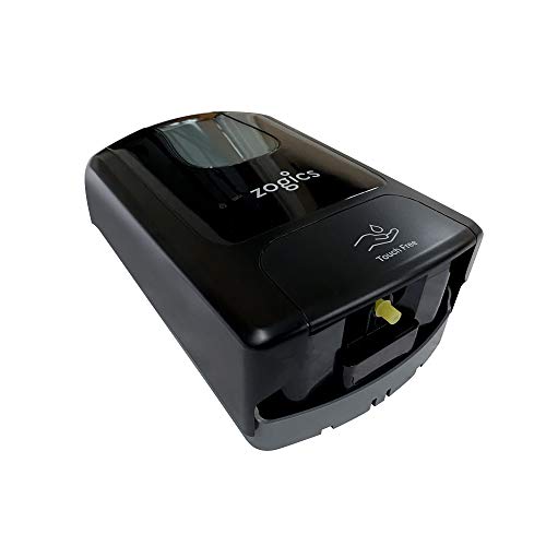 Zogics Touch-Free Gel Hand Sanitizer Dispenser, Floor Stand, Black - color: Black, style: Floor Stand, Black