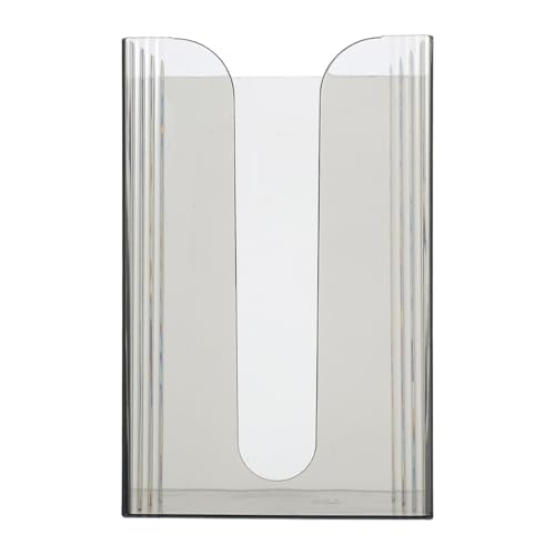 MAGICLULU Wall Mounted Tissue Box Hand Towel Dispenser for Bathroom Kitchen and Toilet Space Saving Tissue Storage Box for Multi-Fold Towels 7.48 X 4.72 X 3.54 in Grey